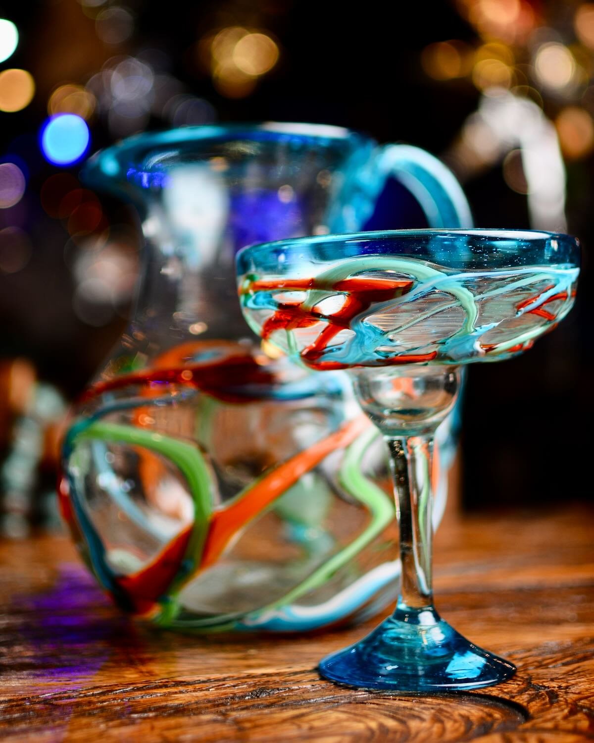 Mexicolor Margarita Pitcher & Glassware Set