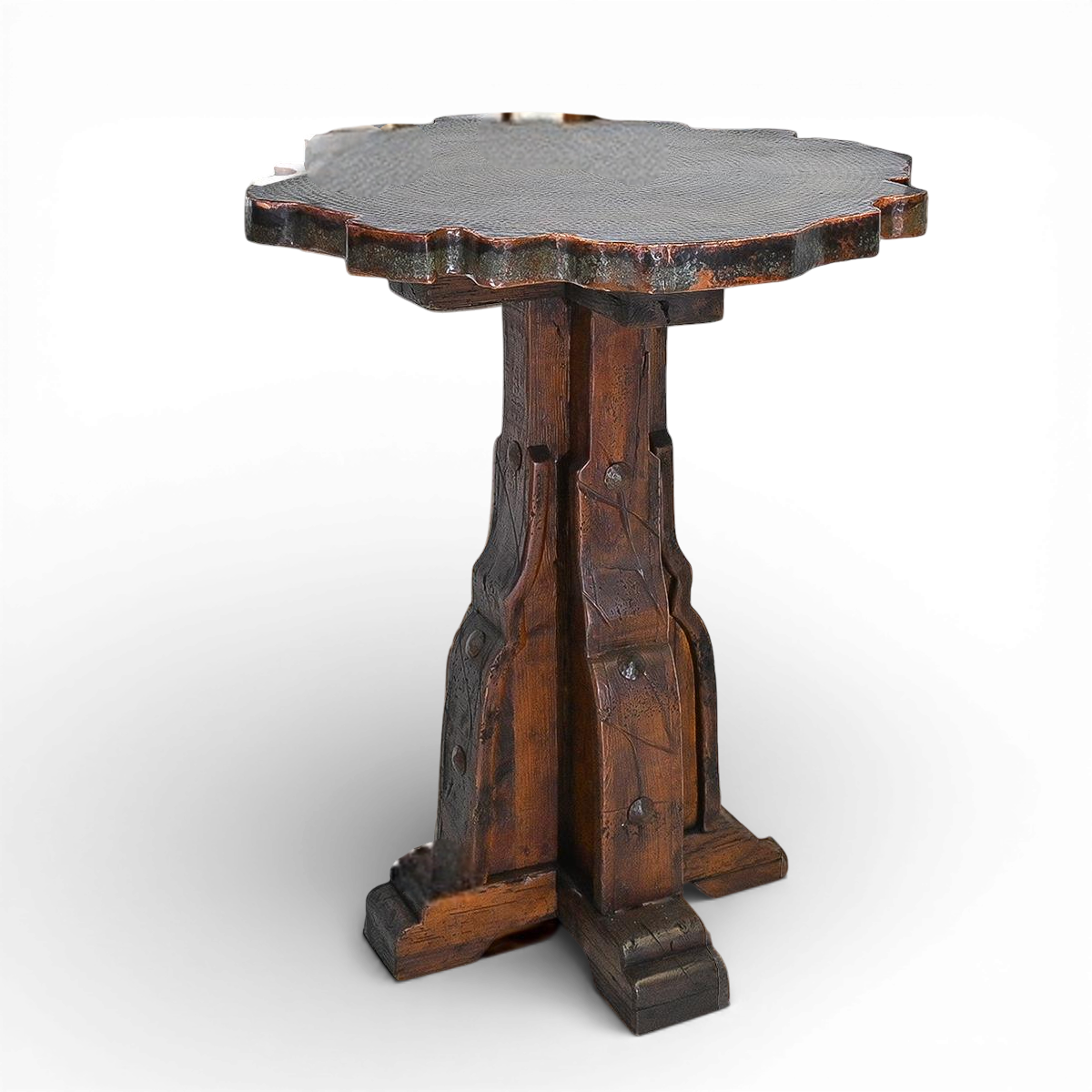 Tabasco Copper Bar Table