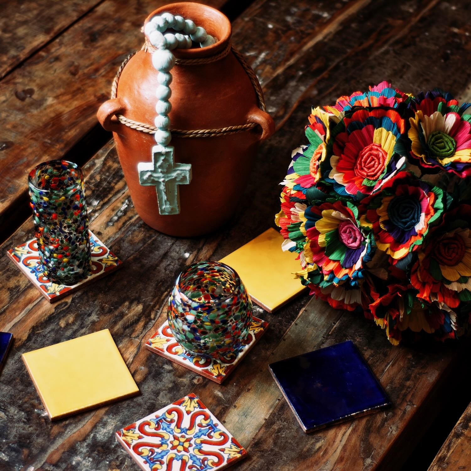 Guanajuato Handblown Glassware from Mexico