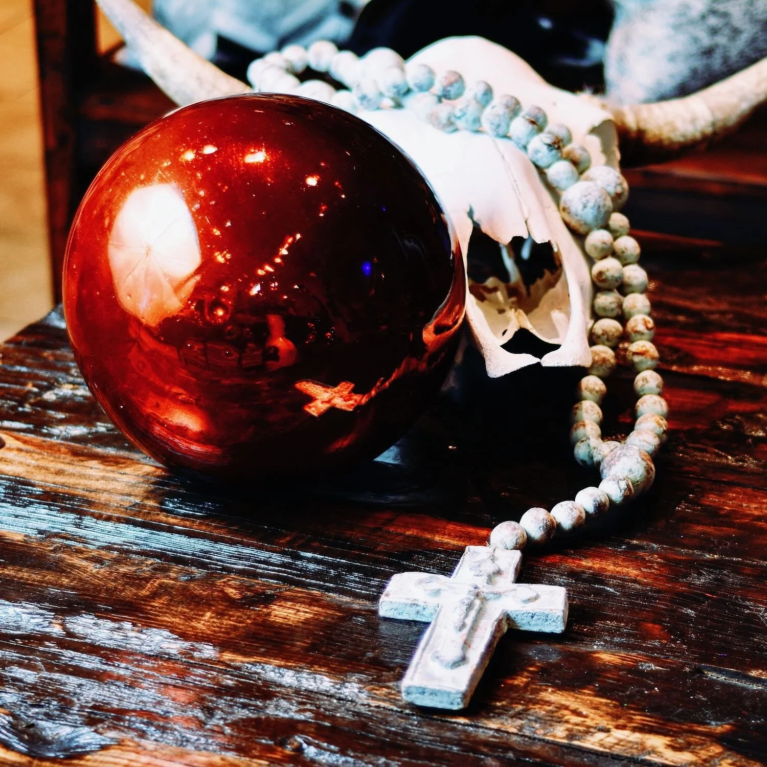 Handblown Glass Sphere