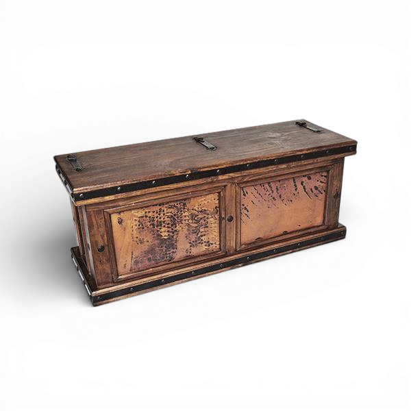 Tierra Dorada Copper Blanket Trunk