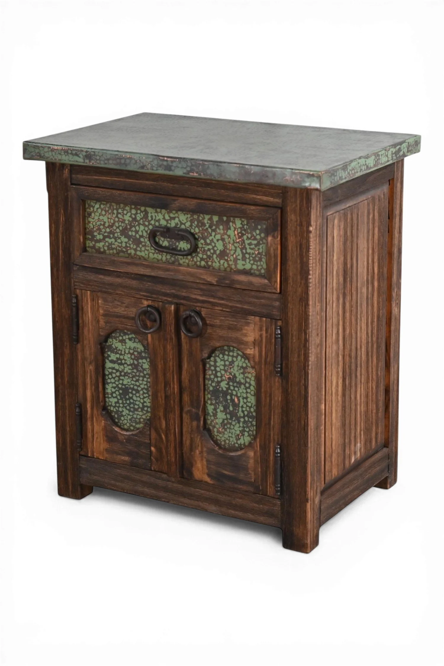 San Felipe Cobre Nightstand - Copper Top