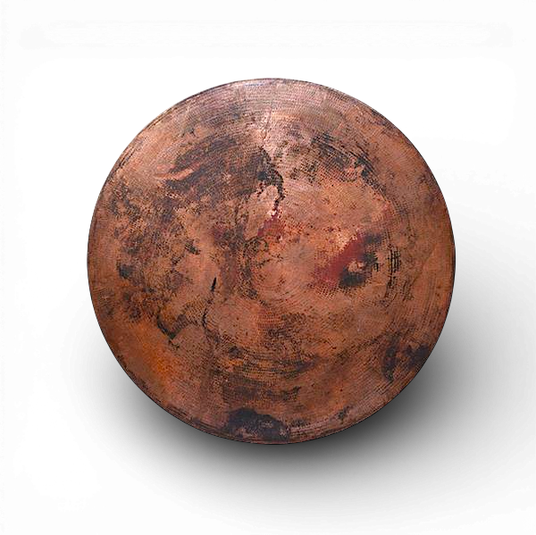 Hermosillo Hand Pounded Natural Copper Top