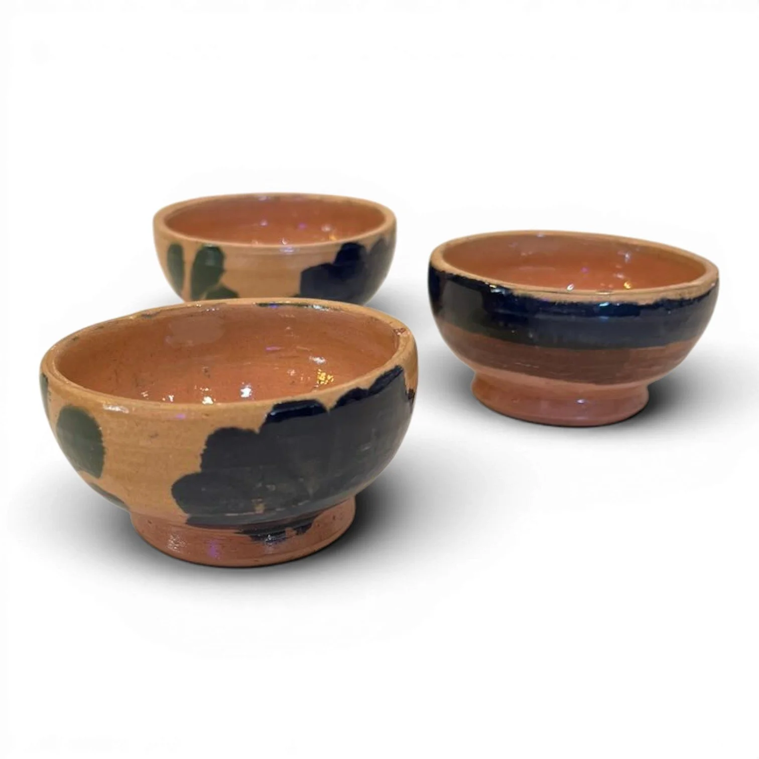 Handmade Clay Oaxaca Mini Bowl from Mexico featuring vibrant colors and authentic artisan pottery craftsmanship.