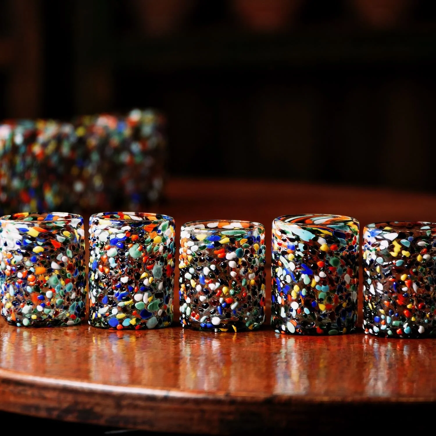 Guanajuato Traditional Confetti Glass Tumbler