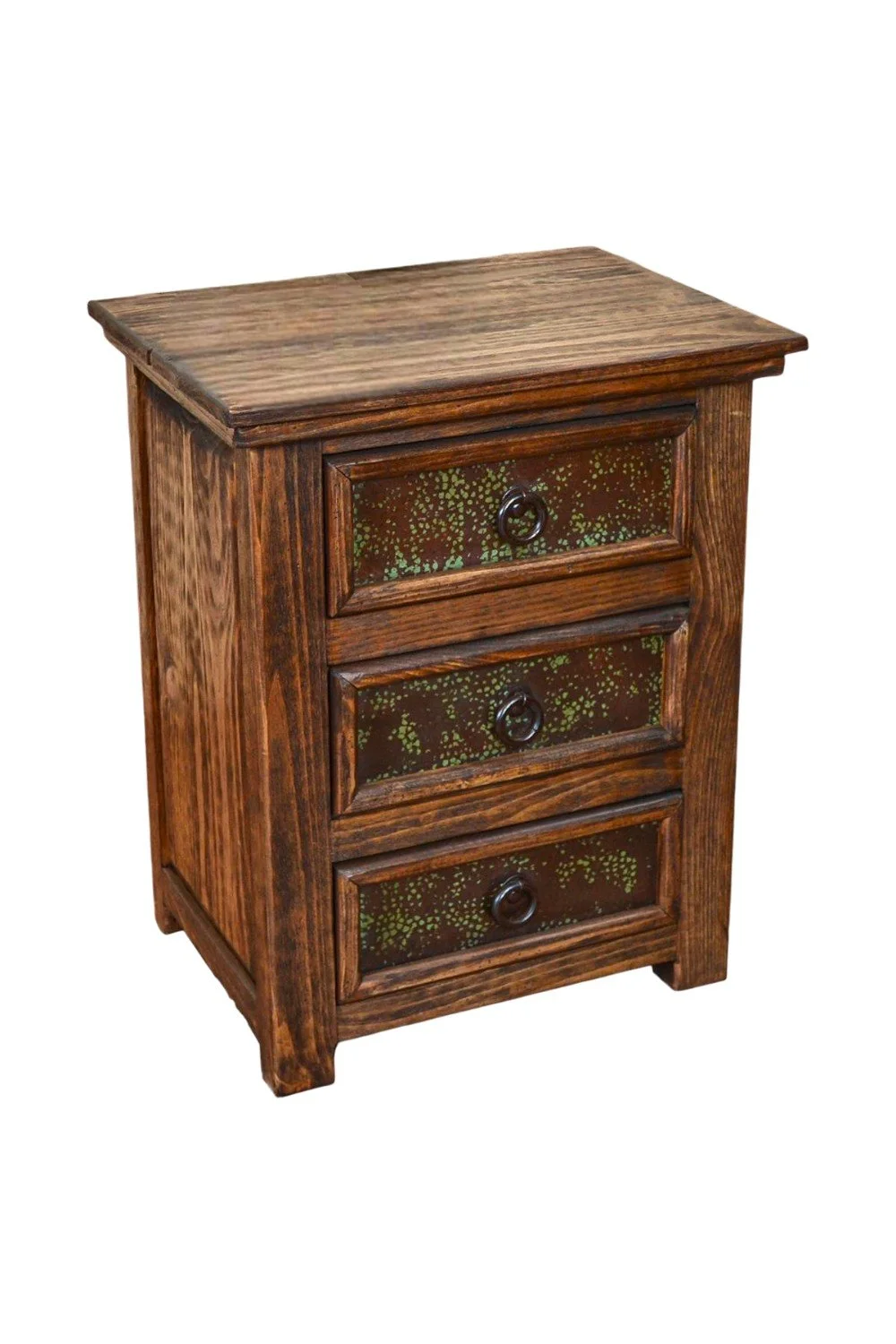 San Felipe Cobre Nightstand - Three Drawer