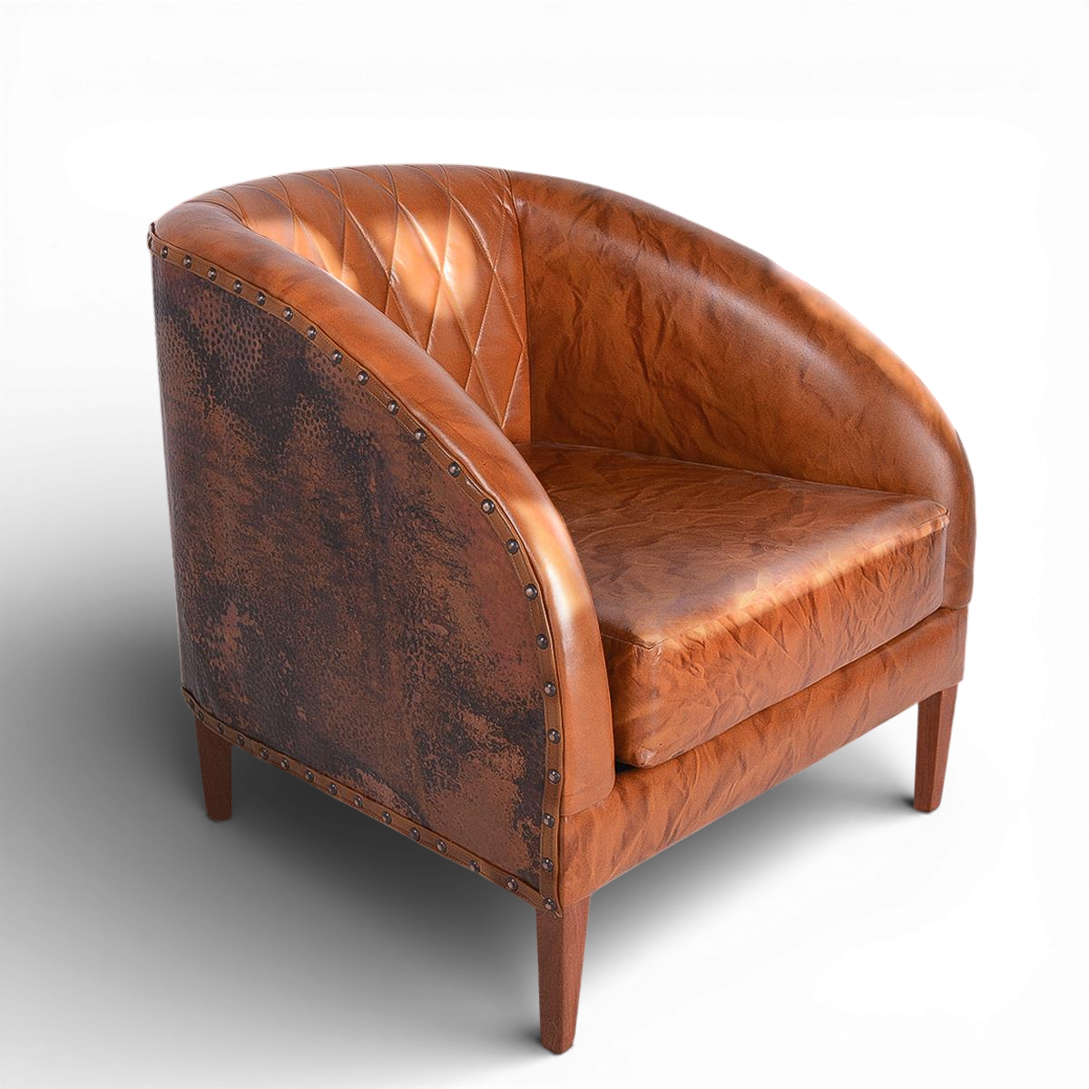 Matamoros Leather Occasional Chair