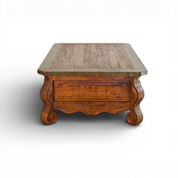 Bisbee Copper Coffee Table - Verdigris