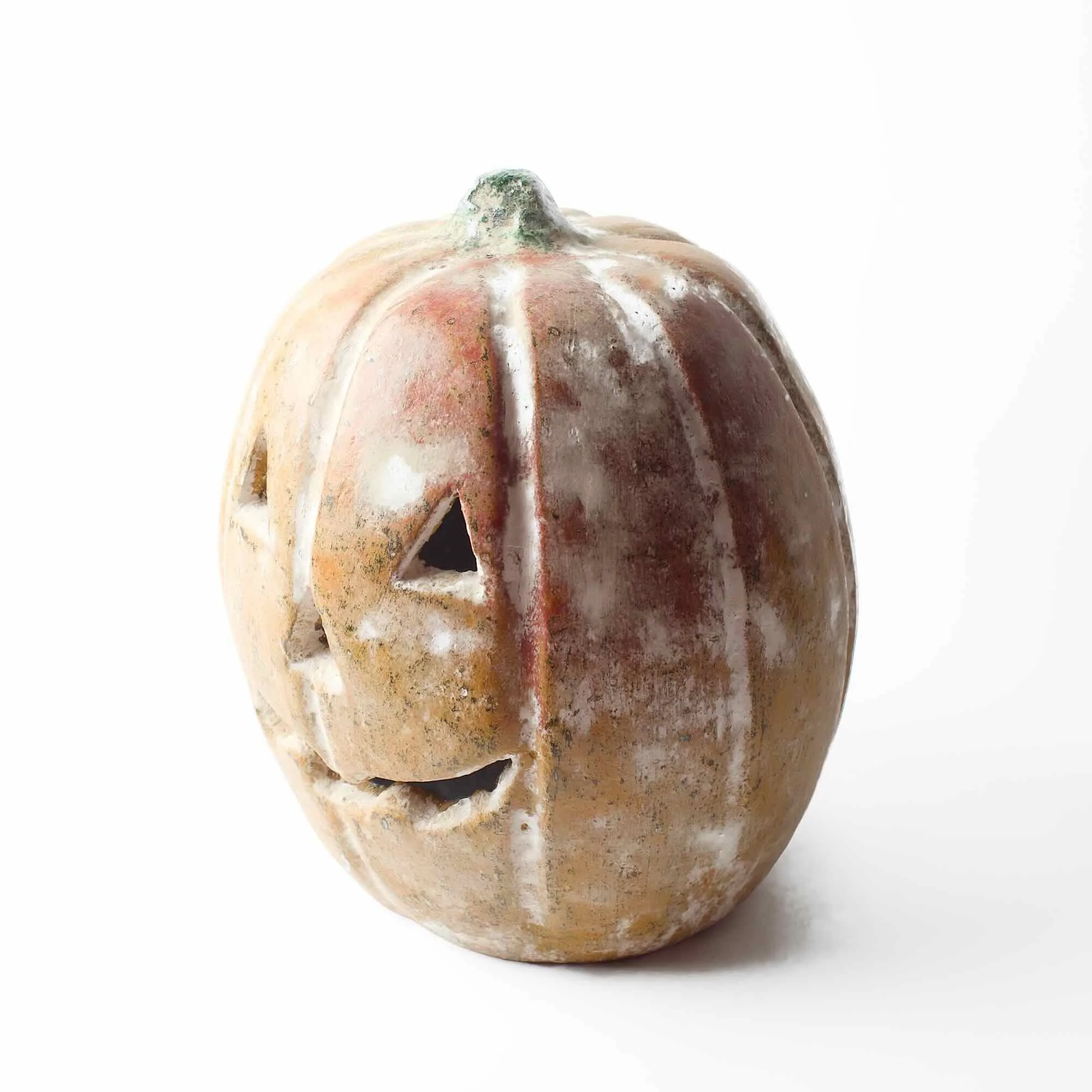 Traditional Clay Jack O' Lantern