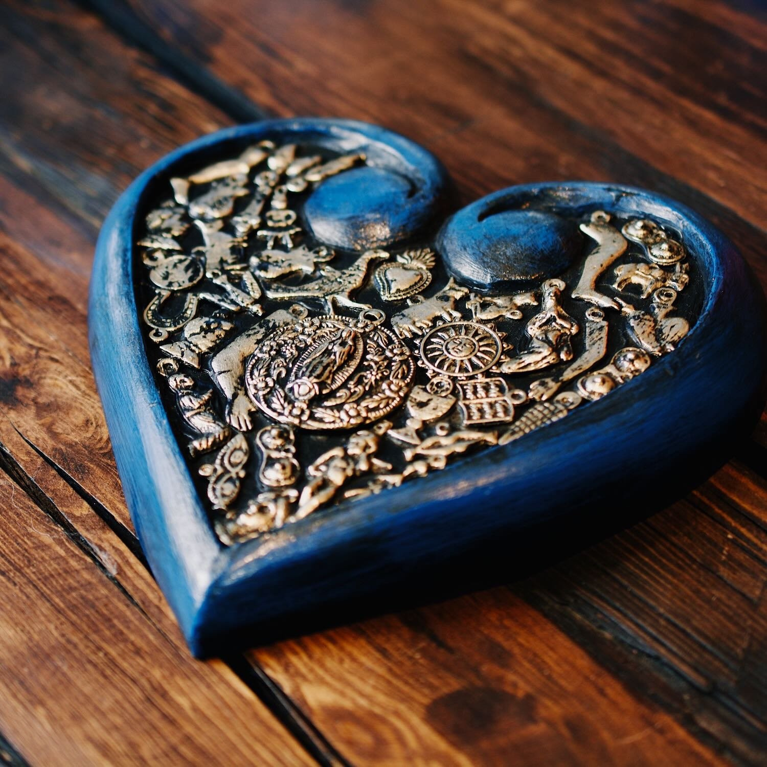 Corazón de Milagros - Blue