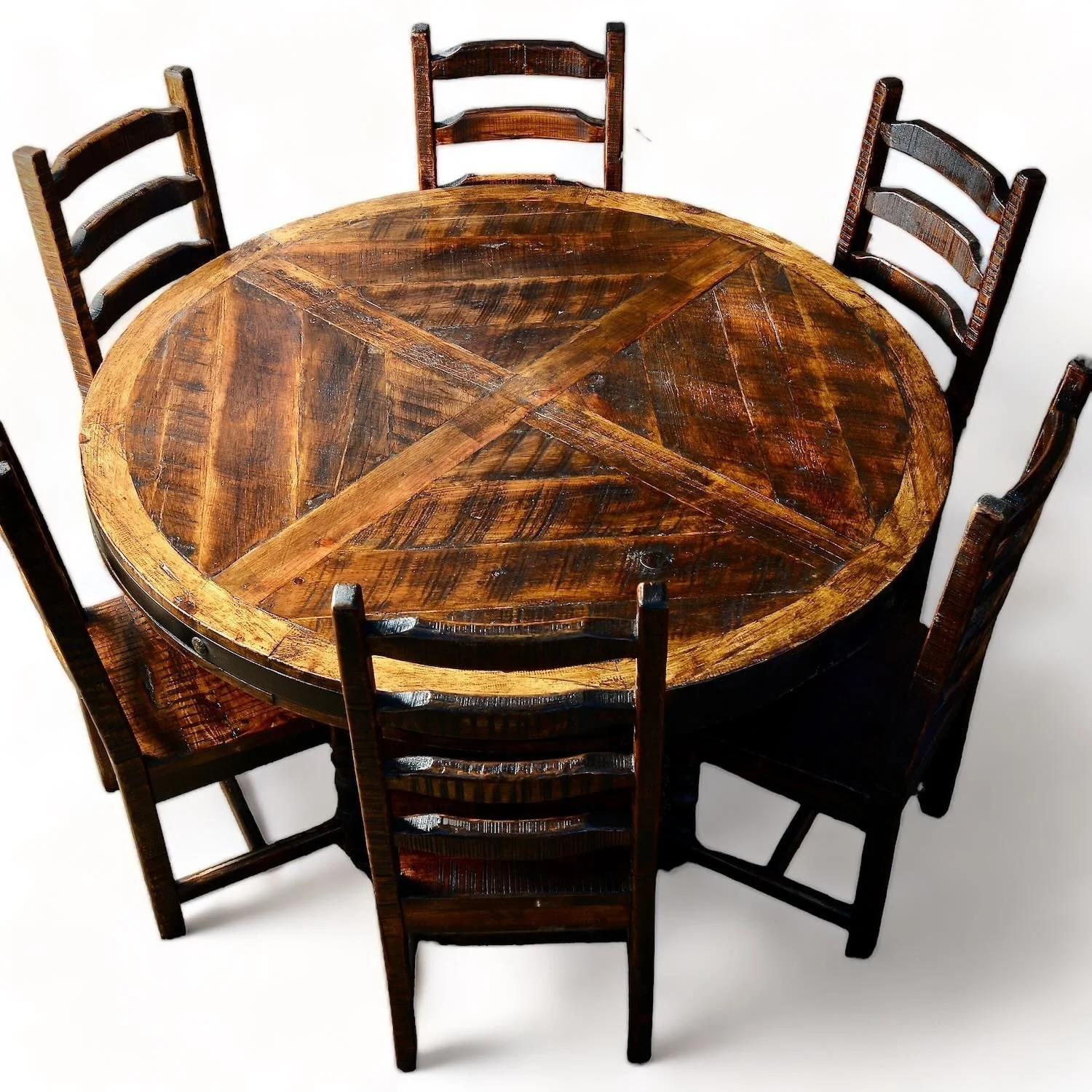 Hacienda Rústica Redonda Dining Table