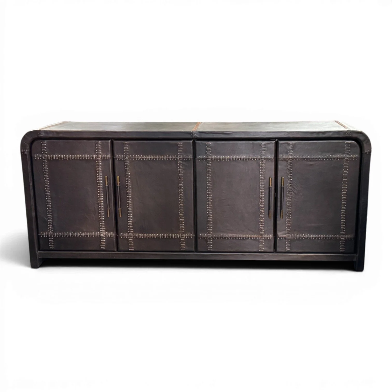 Yazmin Chocolate Leather Buffet