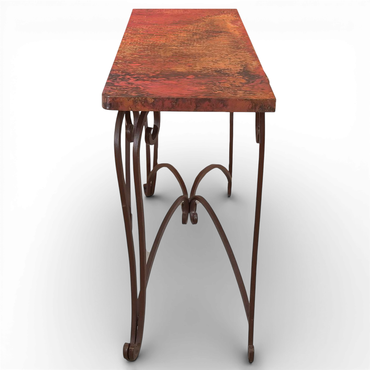 El Paso Copper Sofa Table - Natural