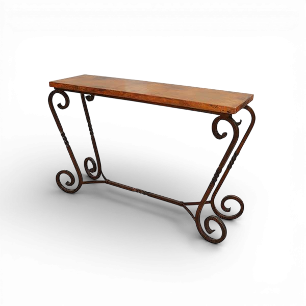 El Durazo Copper Sofa Table