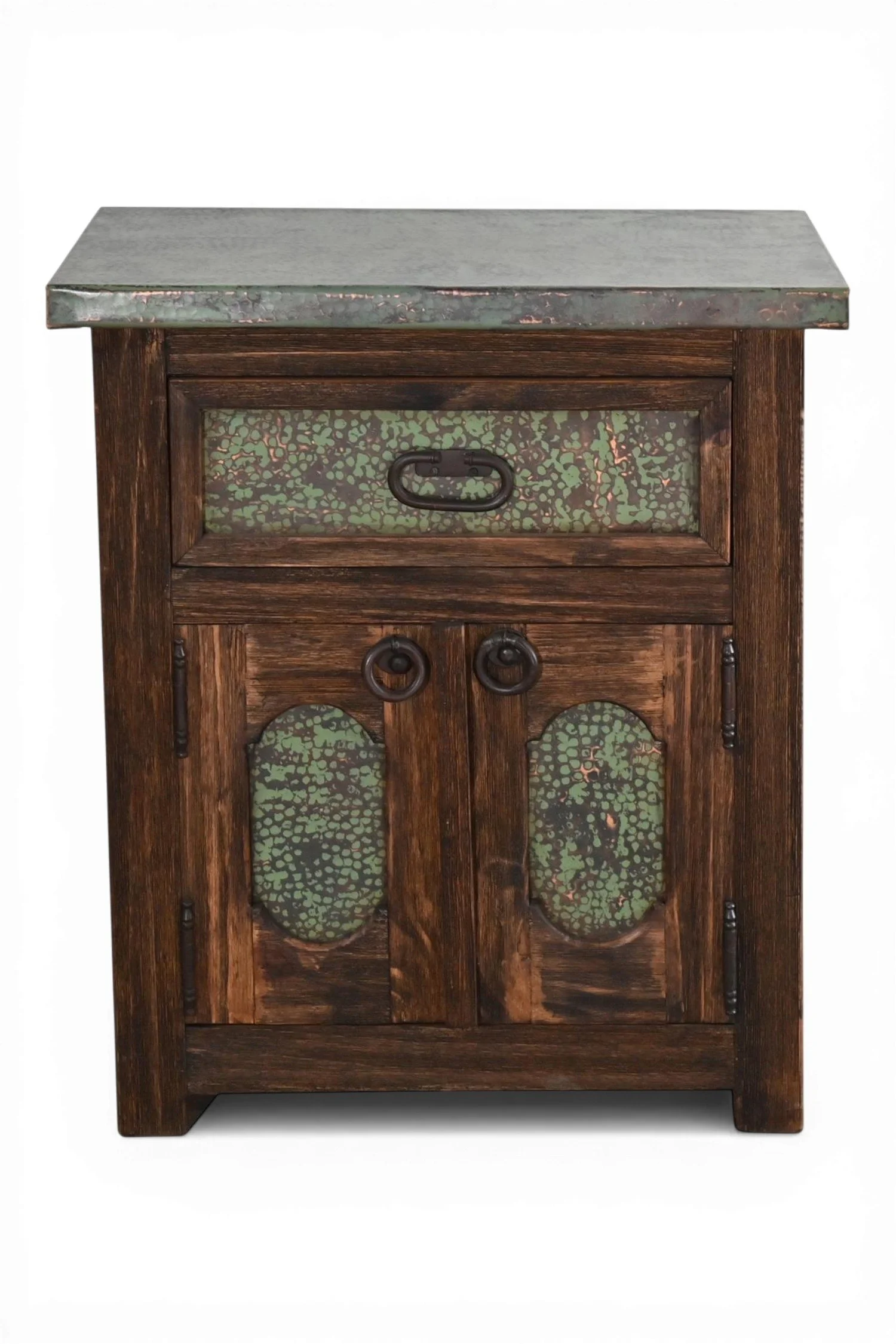 San Felipe Cobre Nightstand - Copper Top