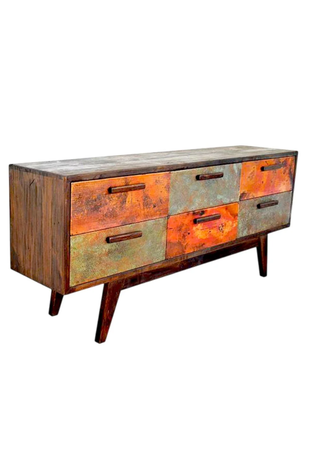 sedona-copper-six-drawer-buffet