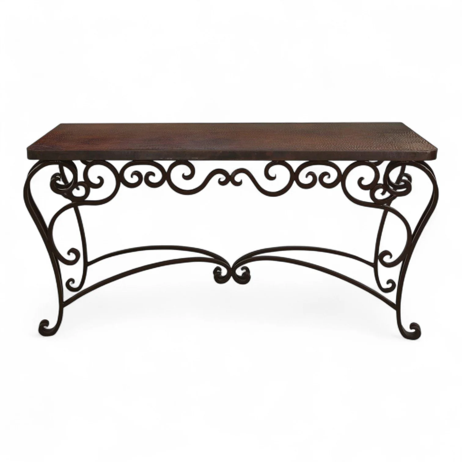 El Paso Copper Sofa Table - Brown