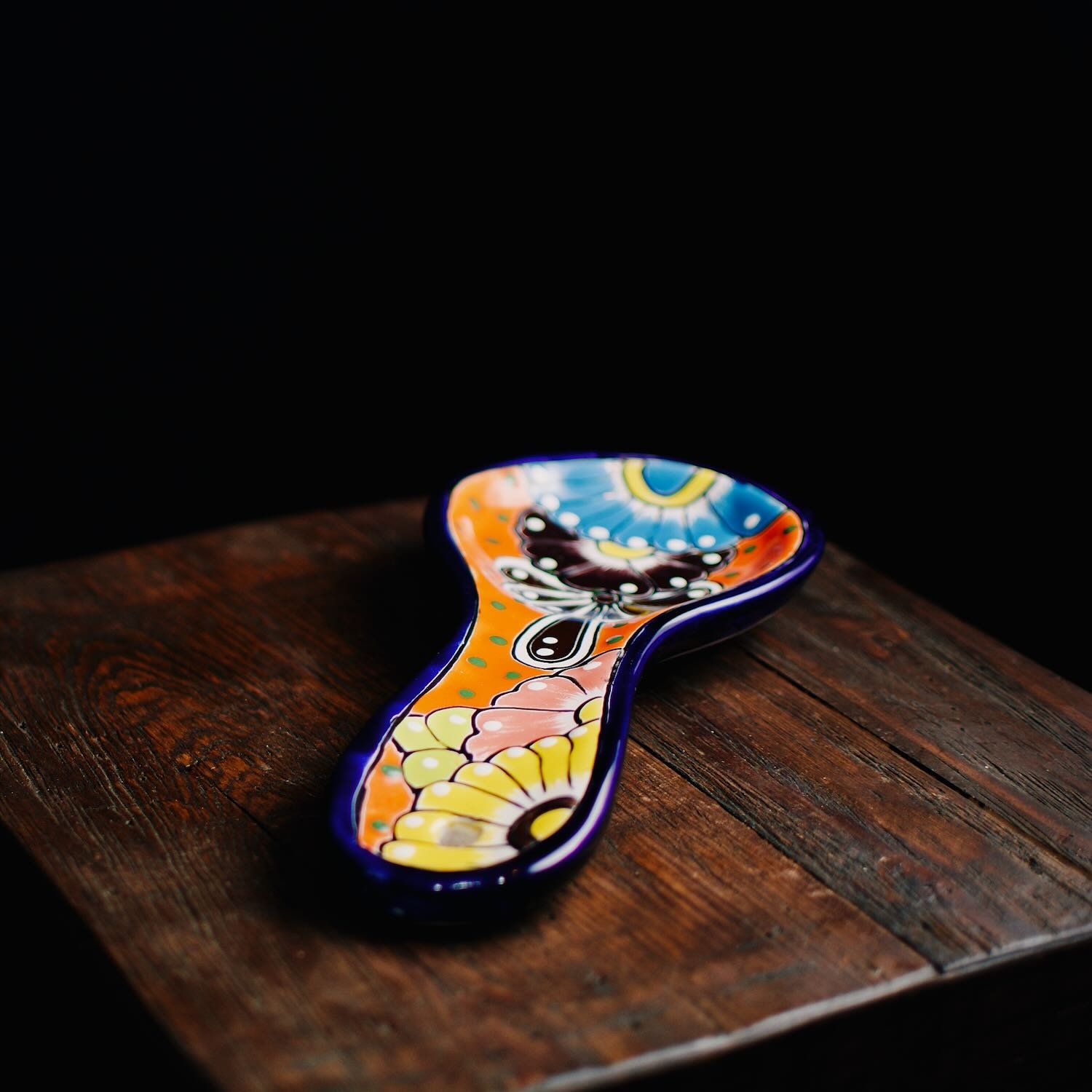 Colorful Talavera Spoon Rest 5