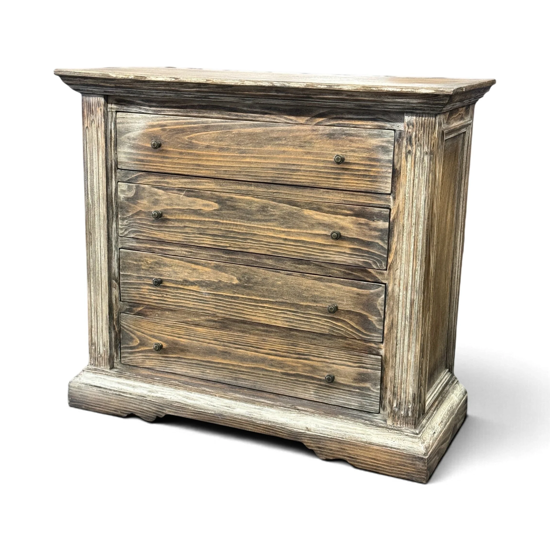 Valentina Dresser – Distressed Finish | Handmade Distressed Wood Dresser