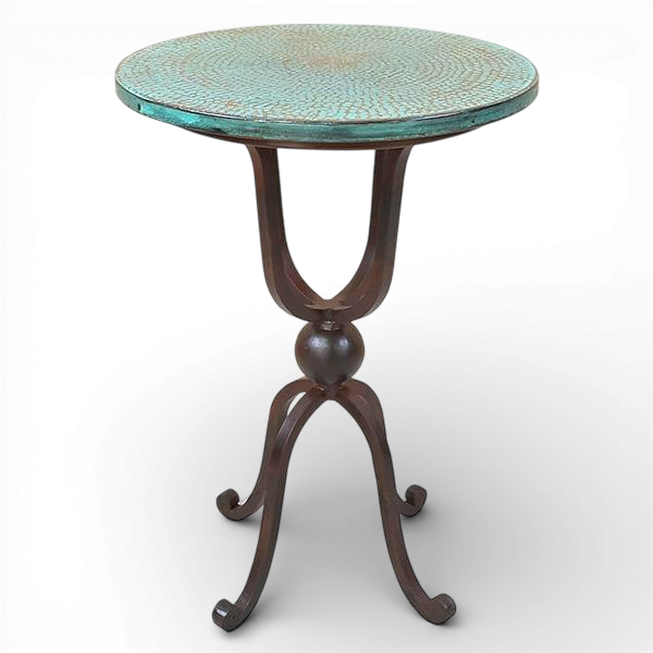 San Francisco Copper Side Table