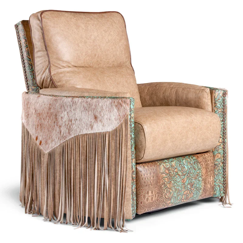 Casper Western Leather Recliner | Handmade Top-Grain Leather Recliner