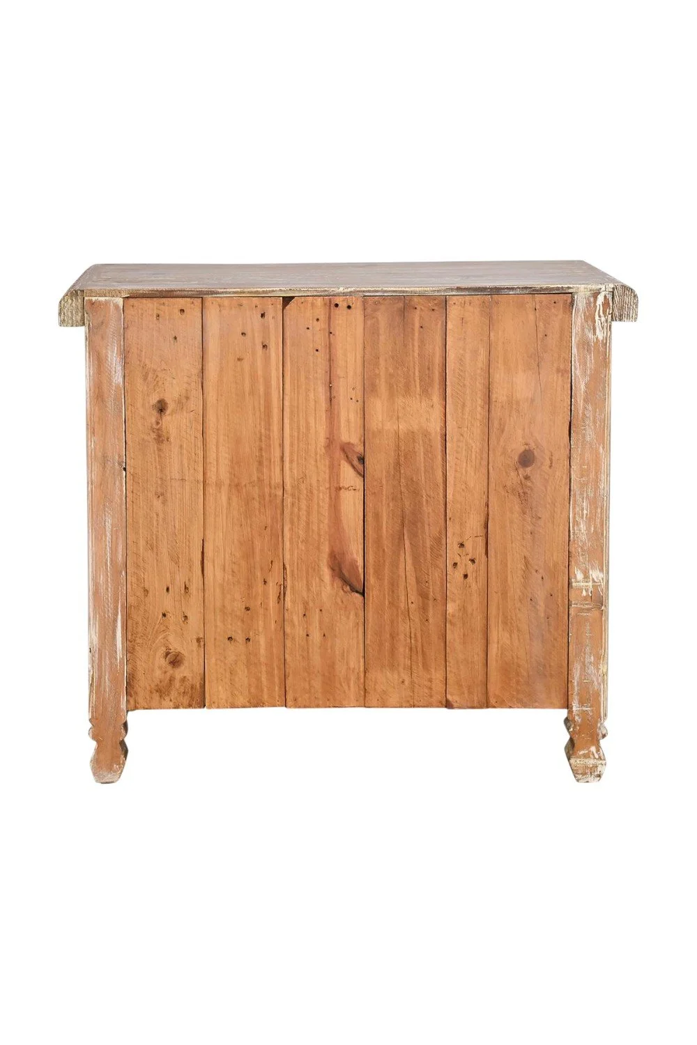 Klondike Cabinet – Rustic Western White Washed Cabinet