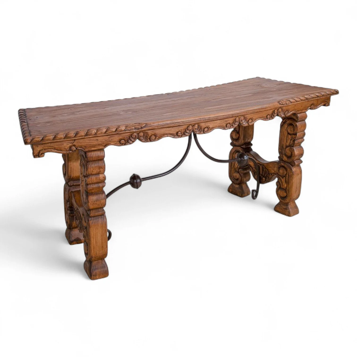 Sierra Blanca Curved Desk