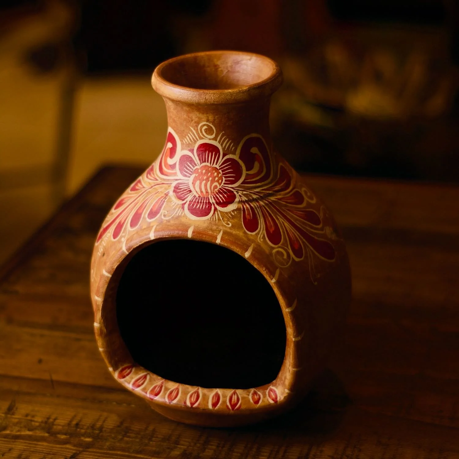 Clay Chiminea