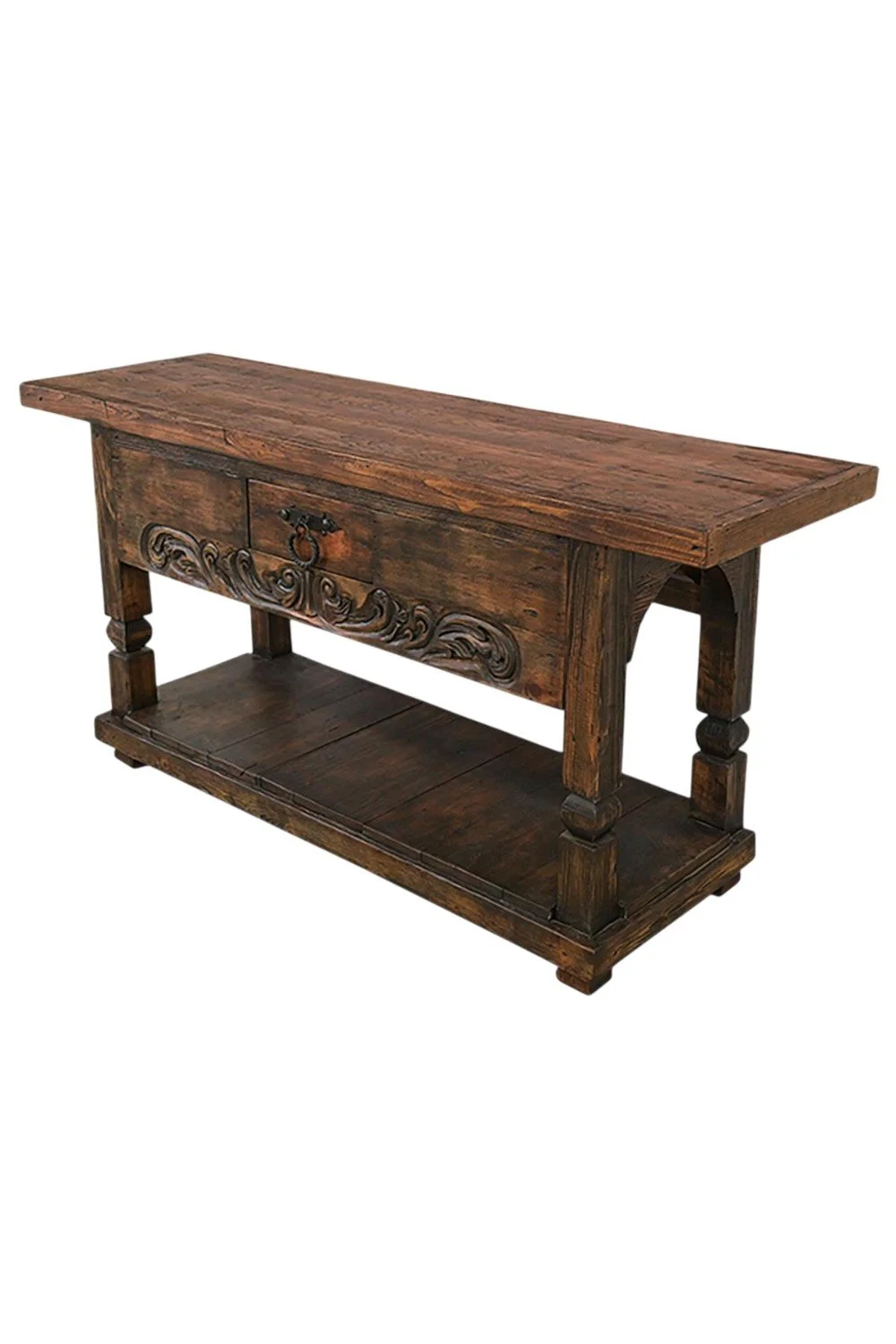 Alamosa Old Door Console Table – Rustic Mexican Console