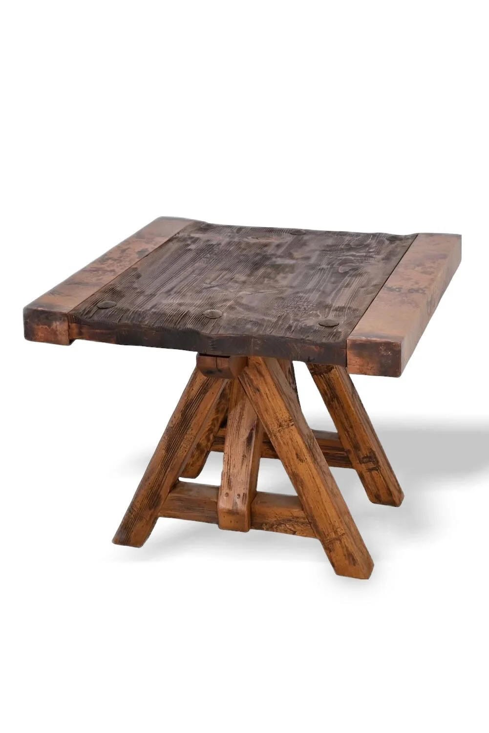 Floresville Copper Edge End Table