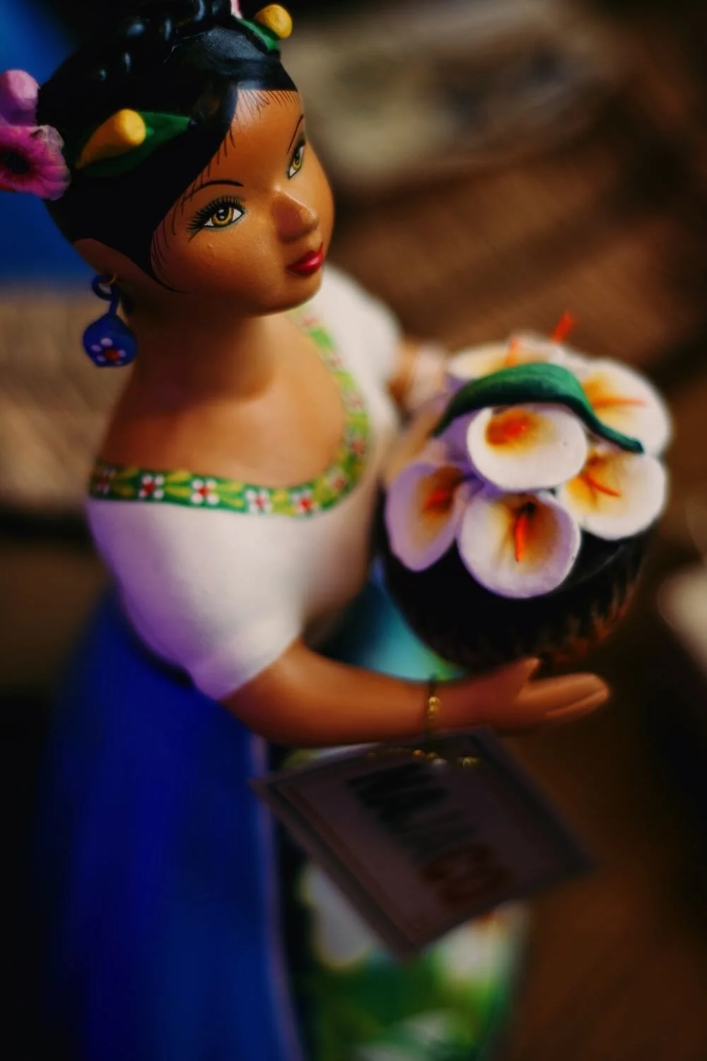 Najaco Lupita Doll from Mexico - Milagros Rústicos