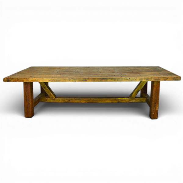 Timberon Patio Table and Two Bench Set