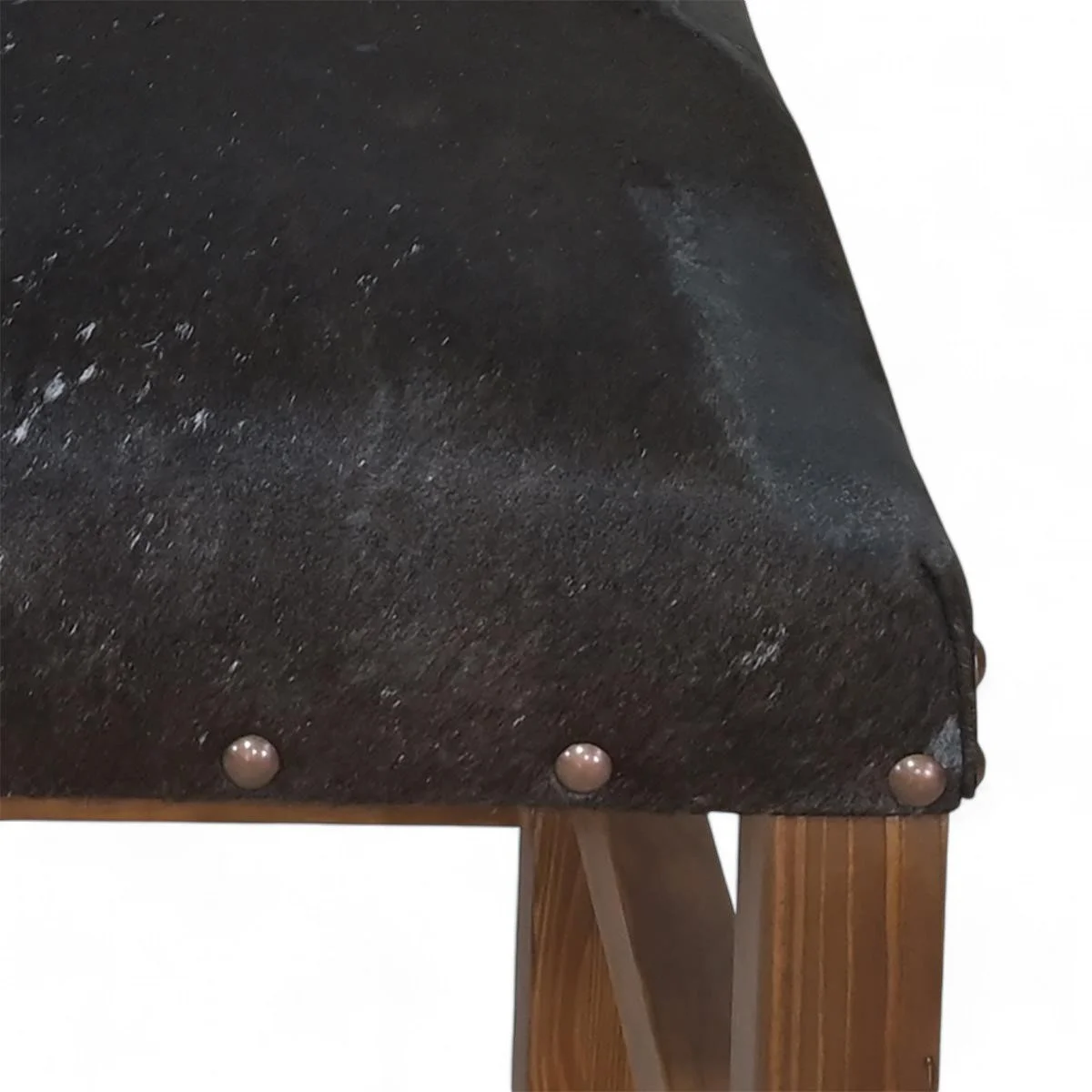 Sterling City Cowhide Counter Barstool
