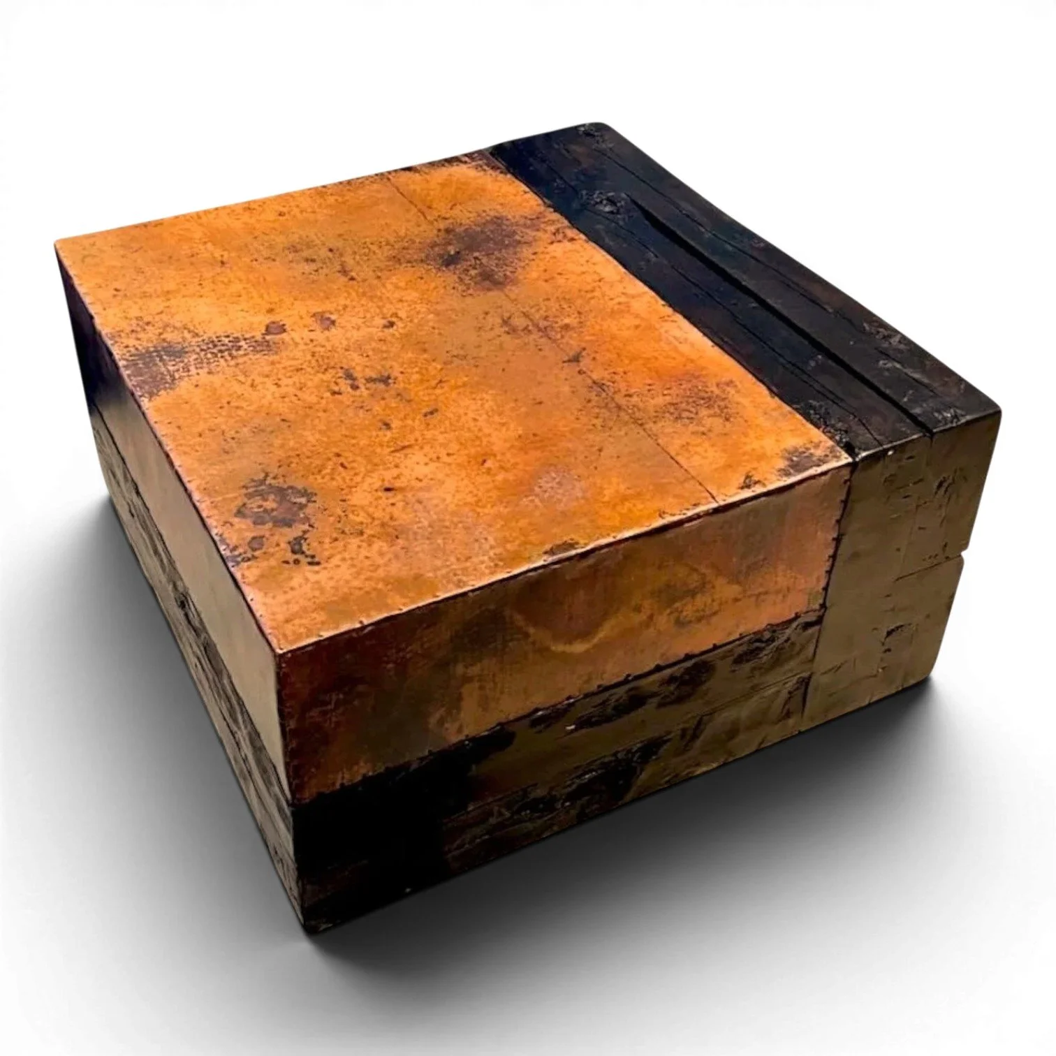 Alejandro Cobre Coffee Table | Handmade Mexican Copper Coffee Table