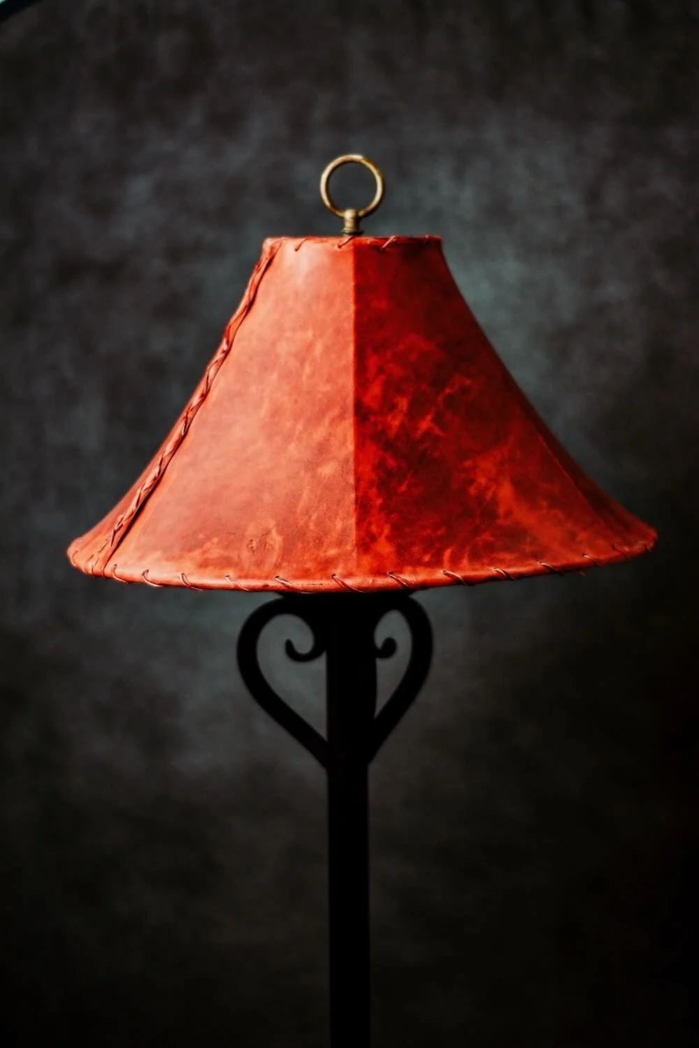 Yellowstone Rawhide Lampshade – Handmade Mexican Rustic Lighting