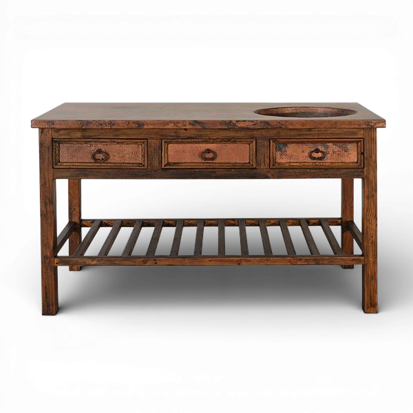 Soltera Copper Vanity