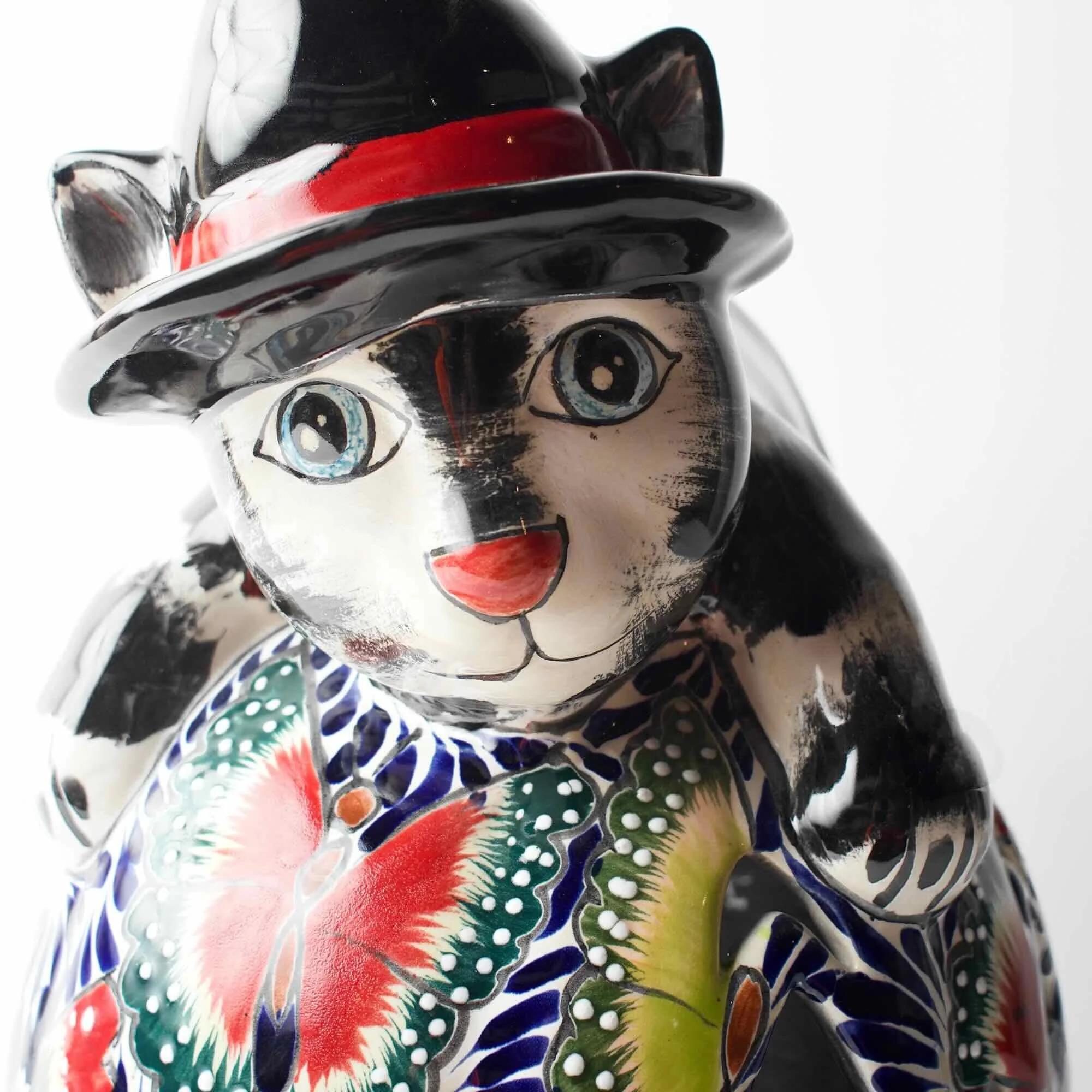 Multicolor Jack O'Lantern con Gato