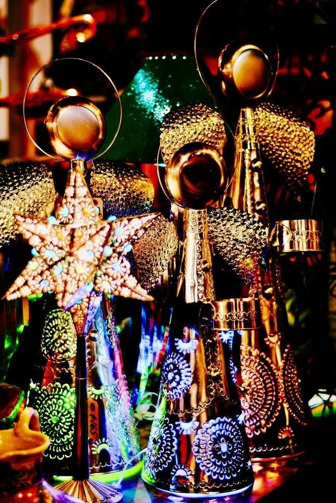Lighted Angels and Stars