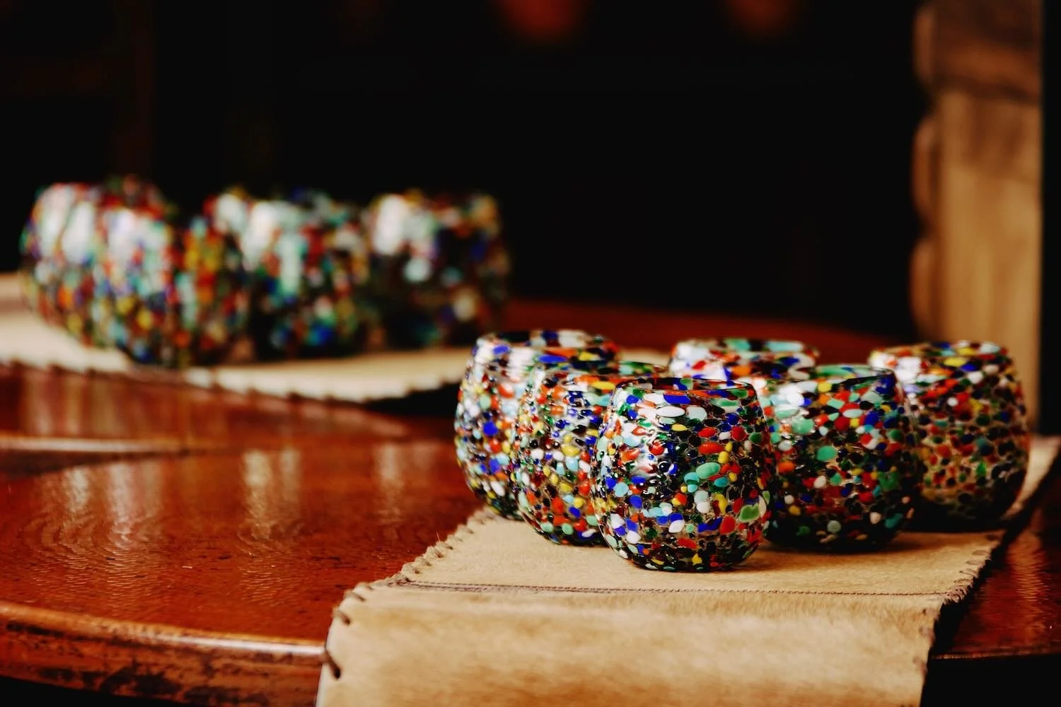 Handblown Guanajuato Glassware from Mexico | Milagros Rústicos