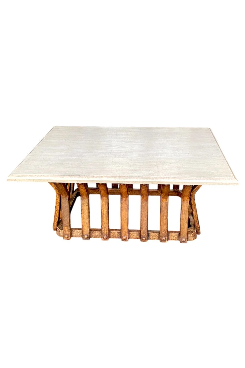 Malibu Coffee Table – Two Tone Modern Wood Coffee Table