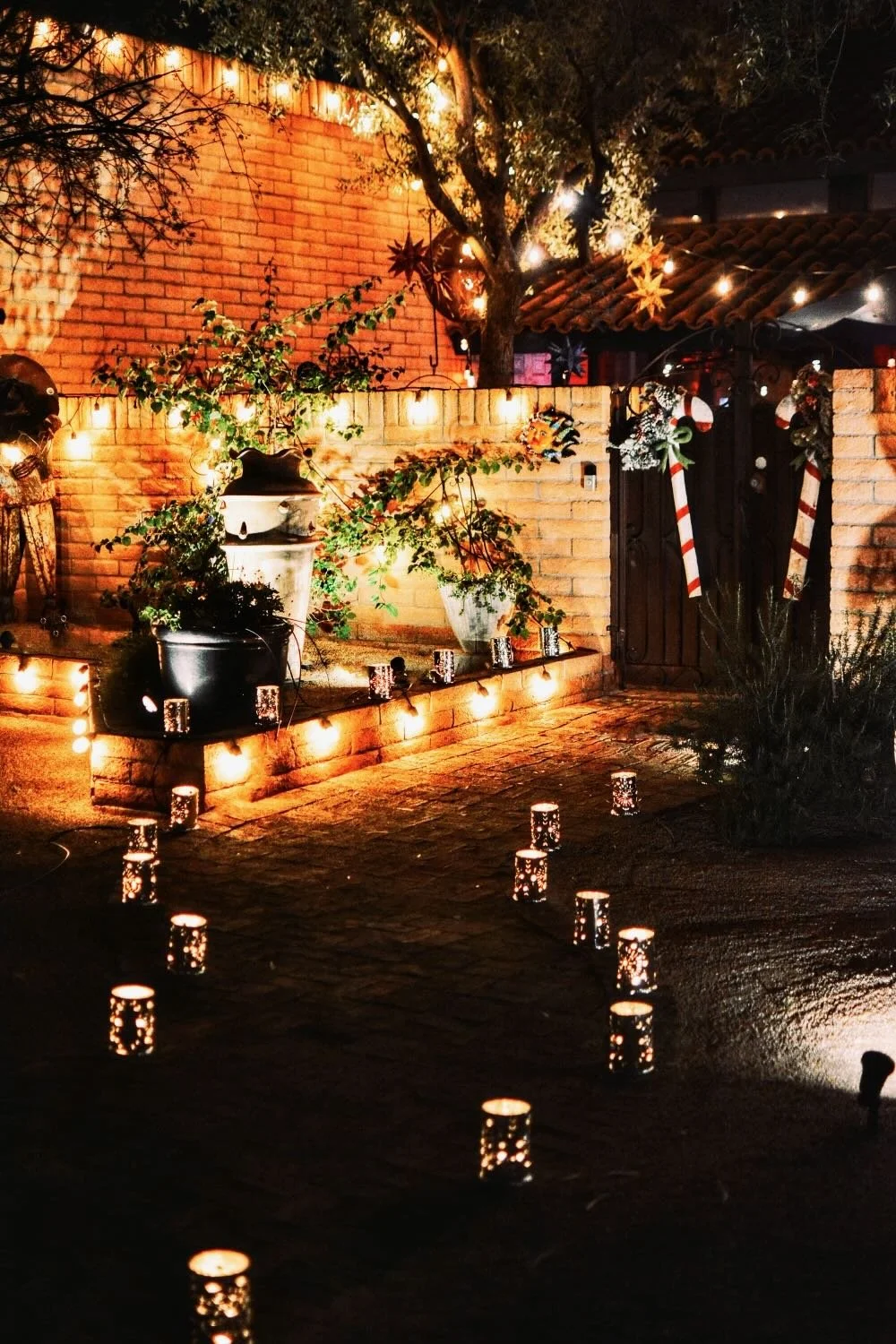 Silver Luminarias | Handmade Mexican Candle Holders