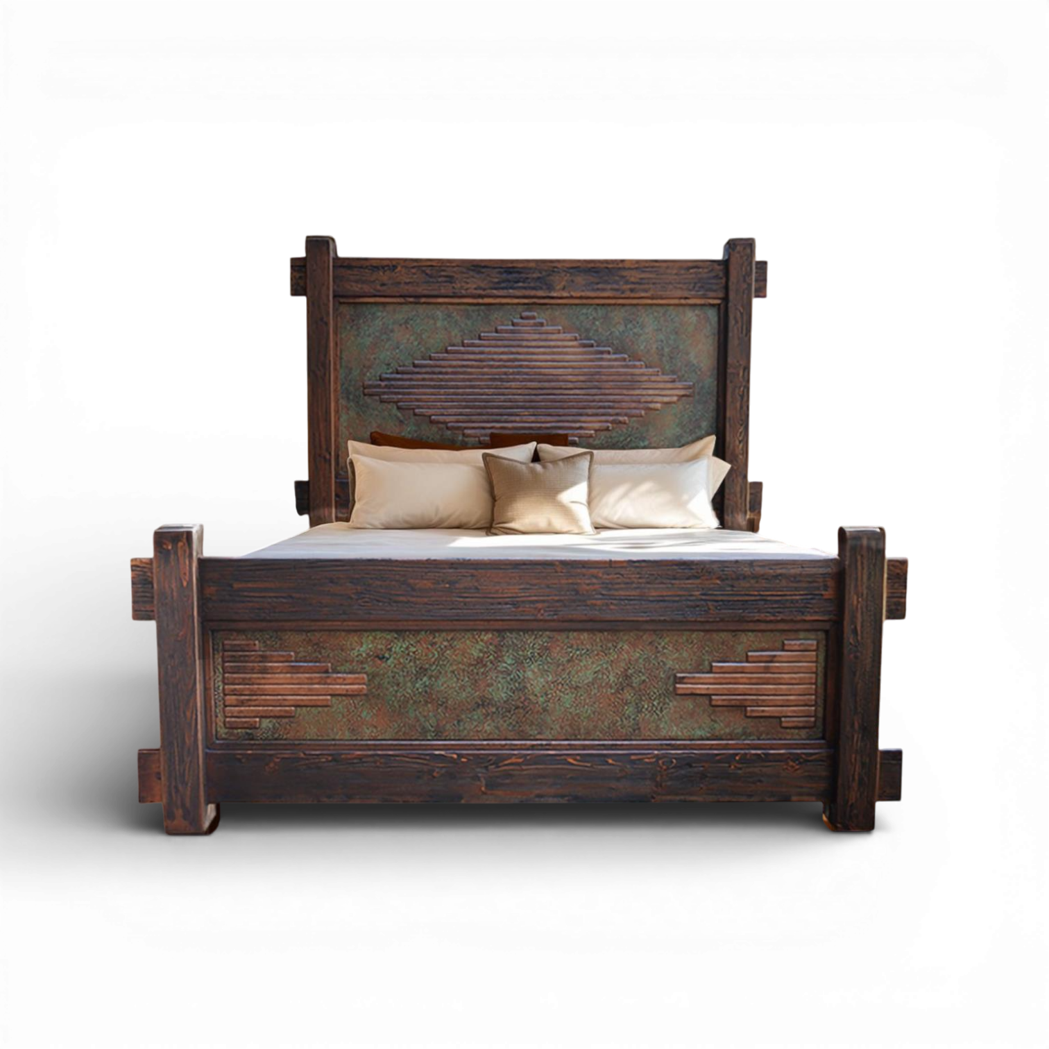 Rio Rancho King Copper Bed