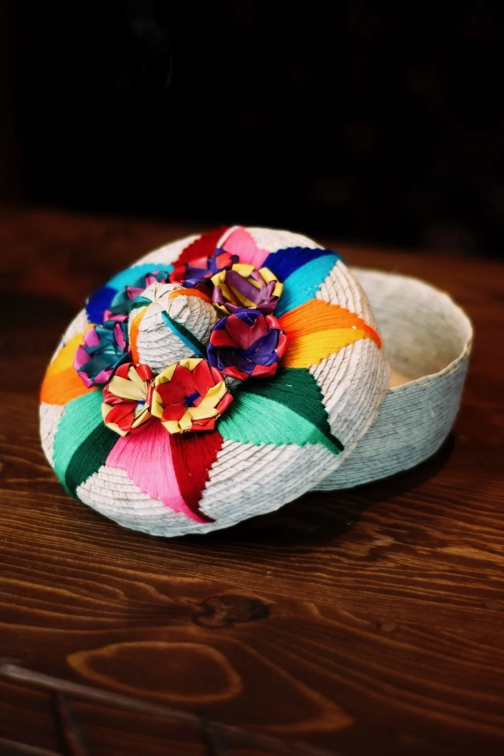 Palm Leaf Tortilla Basket