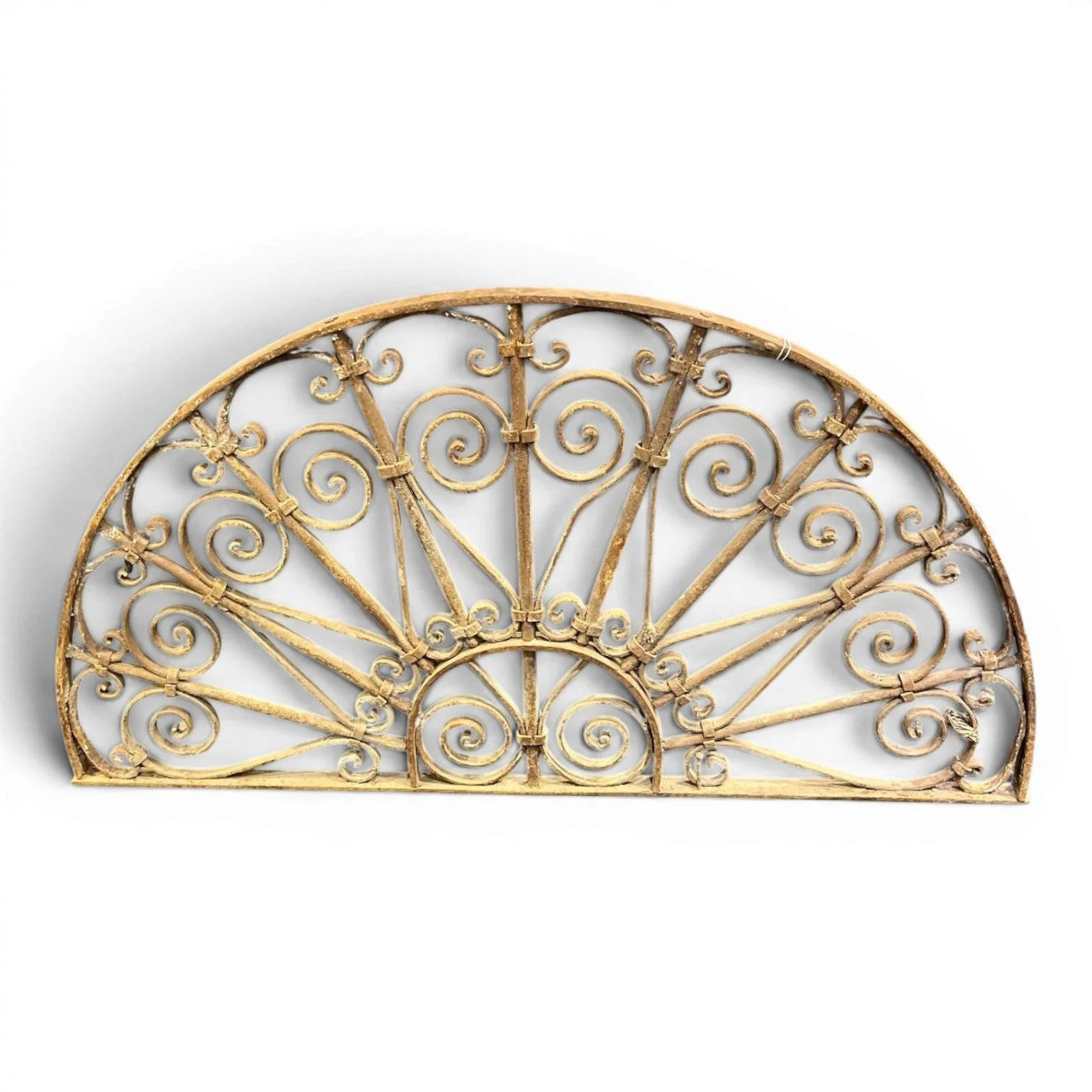 Antique Iron Transom