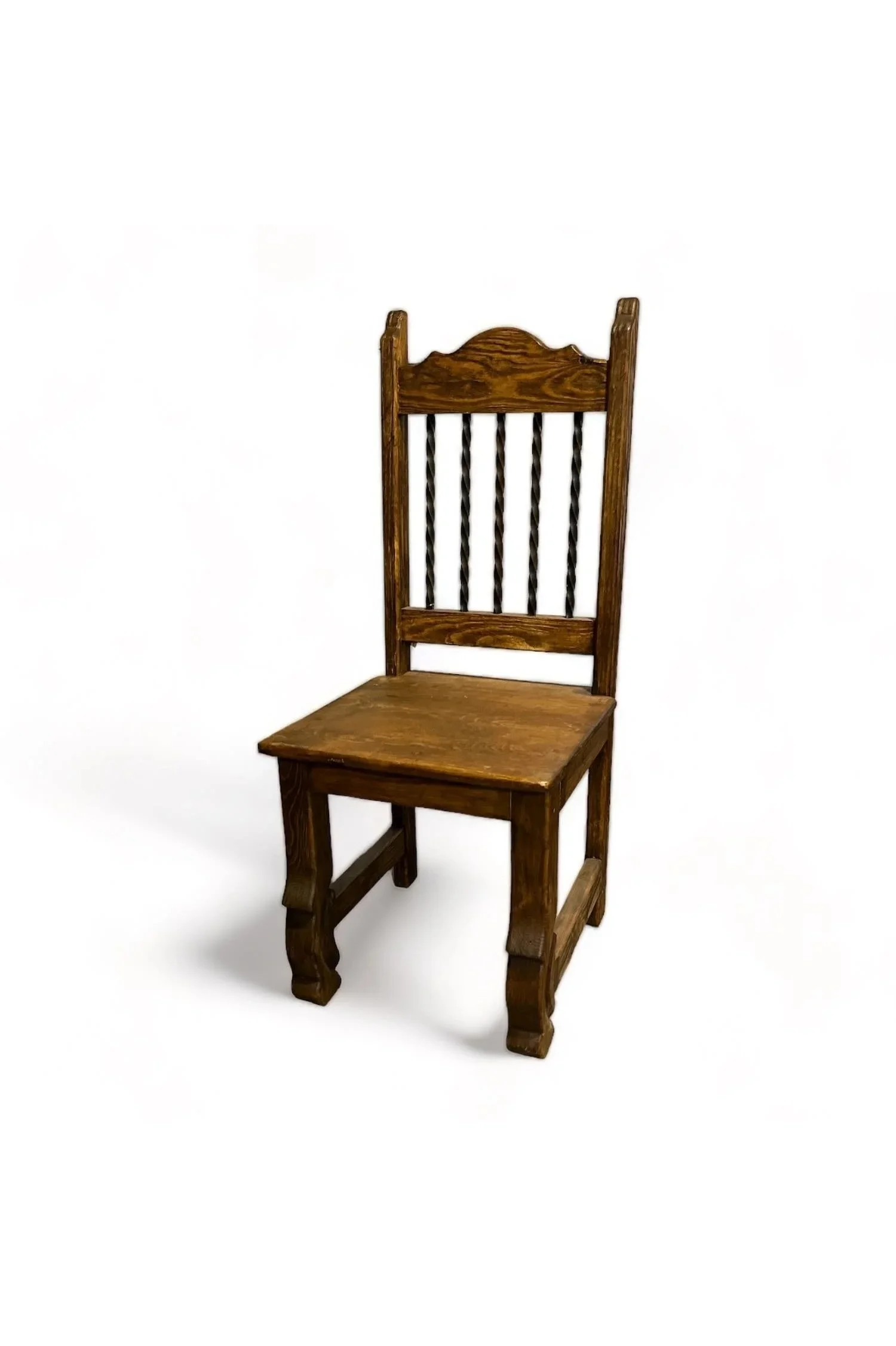 Shop a handmade reclaimed wood dining chair from Mexico. Rustic, durable seating with timeless design for dining rooms and hacienda interiors.