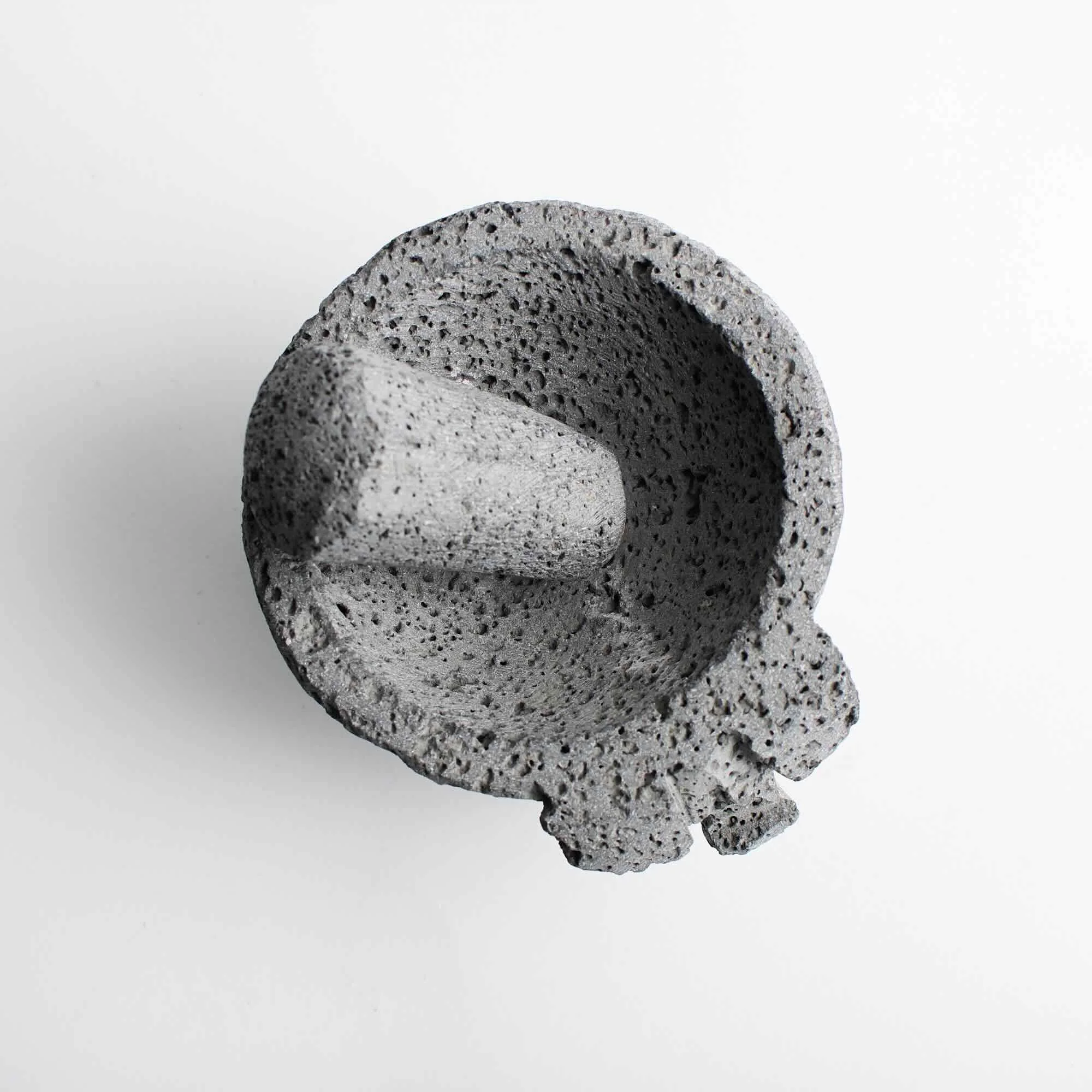 Authentic Mini Pig Molcajete