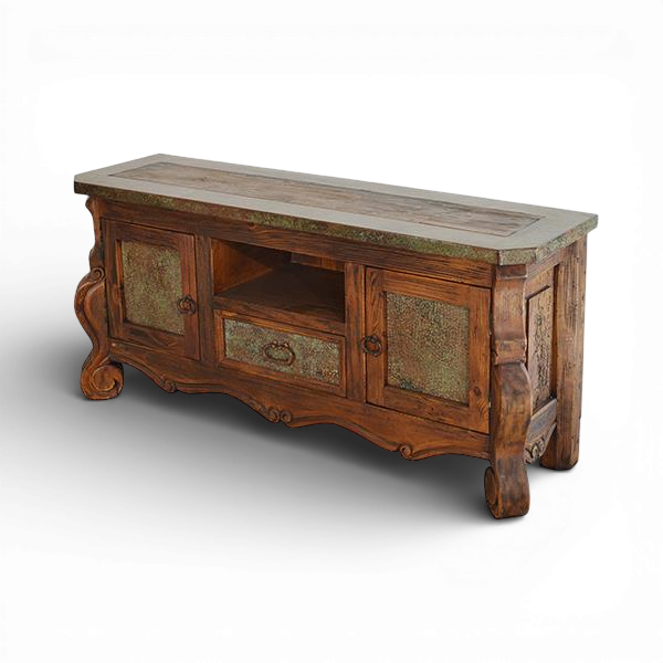 San Claudio Copper TV Console