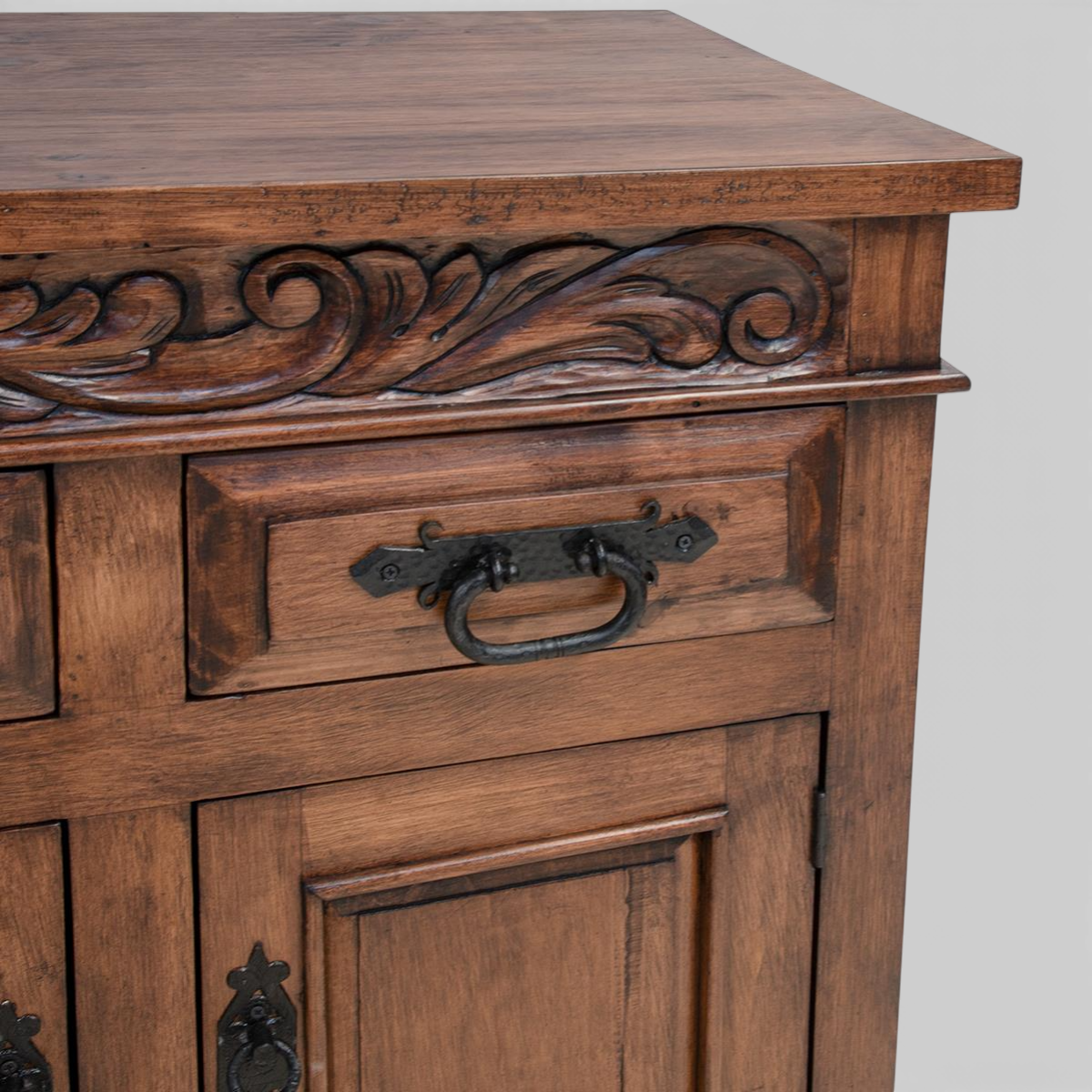 Saltillo Carved Buffet - Dark