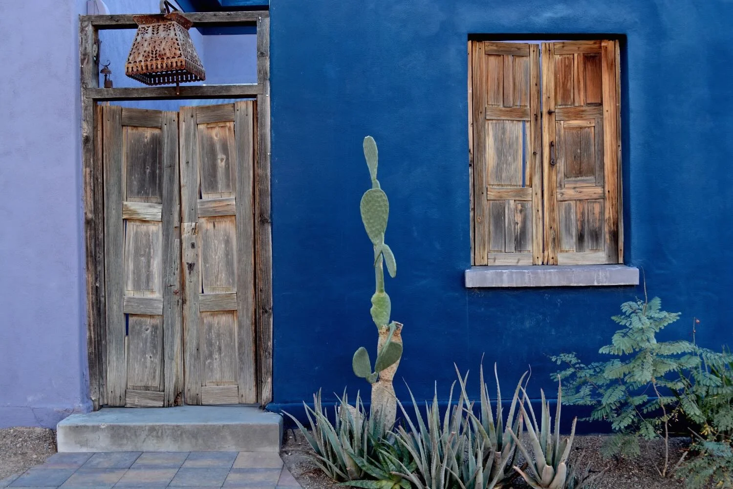 Agave Azul – Cobalt Blue Casa, Barrio Viejo Tucson