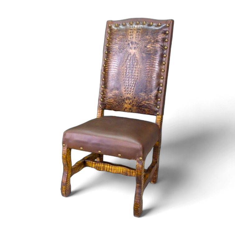 Especial de Texas Leather Dining Chair